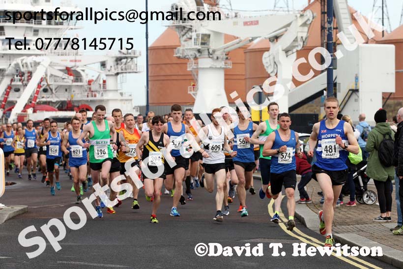 Port of Blyth 10k Road Race. Photo: David T. Hewitson/Sports for All Pics